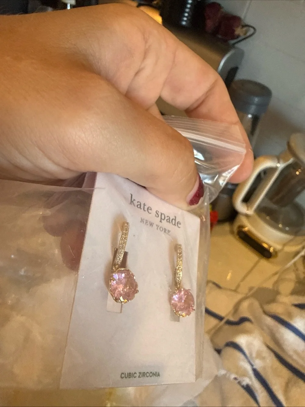 kate spade gold tone